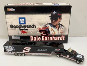 Action Brand Limited Edition 1 Of 2,508 164 Die Cast Dale Earnhardt Goodwrench 1999 Chevy Dually With Trailer