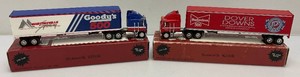 Misc. 164th Scale Die Cast Limited Edition Racing Champions Kenworth K100E Semi And Trailer Banks Including Dover Downs And More