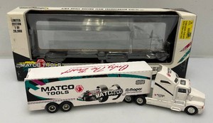 Collectible Racing Champions Brand Limited Edition 1 Of 20,000 164 Scale Die Cast Matco Tools Racing Team Transporter
