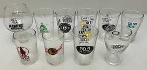 Misc. Collectible Beer Glasses Including Leinenkugels And More