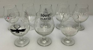 Misc. Collectible Stemmed Beer Glasses