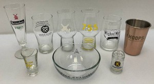 Misc. Collectible Beer Glasses Including Heineken And More