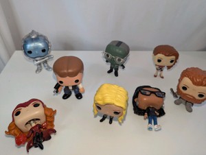Loose collection of 7 unboxed Funko Pop vinyl figures- Game of Thrones Tormund Giantsbane Vinyl Figure (#53), Batman & Robin - Mr. Freeze #342, Star Wars Han Solo Funko Pop #03