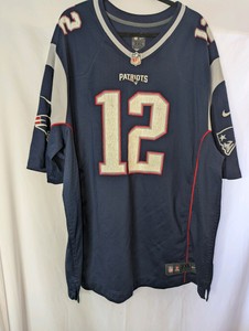 NFL New England Patriots Tom Brady #12 Jersey, 3XL