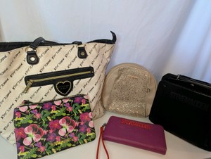 Steve Madden and Betsey Johnson Bag, Clutch Lot