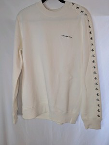 Off-white Calvin Klein Jeans crewneck sweatshirt, size M