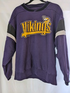 1990s Minnesota Vikings pullover sweatshirt, Size L