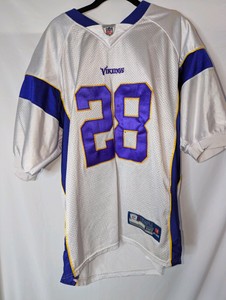 Reebok Adrian Peterson #28 Minnesota Vikings football jersey, size 50