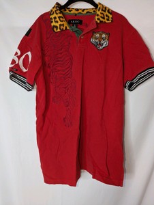 Akoo Mens Lynx SS Polo Shirt, Large