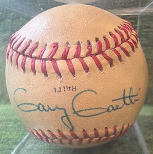 Gary Gaetti Autographed Signed Official American League Baseball Minnesota Twins HOF