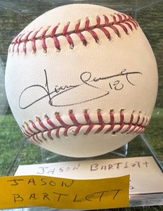 Jason Bartlett #18 Autographed Sweet Spot Official Major League Baseball - Minnesota Twins Memorabilia