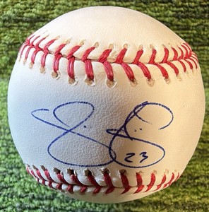 Shannon Stewart #23 Autographed Sweet Spot Official Major League Rawlings Baseball- Minnesota Twins
