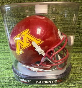 Minnesota Golden Gophers Schutt Mini Football Helmet- Cool Memorabilia- Great for AUTOS