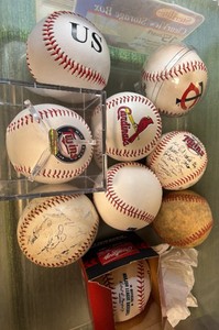 Mixed Major League Baseball Lot - 9 Balls in Total- Twins, Cardinals Logo , Auto Pen, New Official MLB Ball
