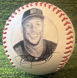 Minnesota Twins Kirby Puckett Stats Baseball Heartland Chevrolet #34