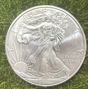 2014 1oz .999 Silver Eagle