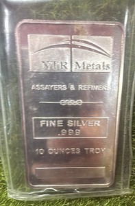 10oz .999 Silver Bar