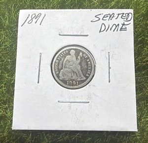 1891 Seated Liberty Dime