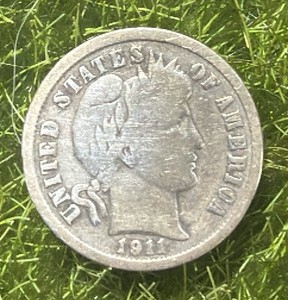 1911 Barber Dime