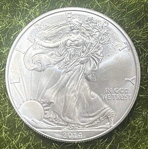2014 1oz .999 Silver American Eagle