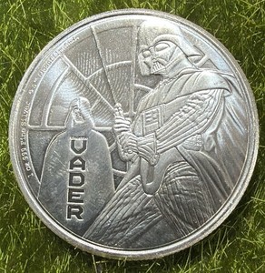 Darth Vader 1oz .999 Silver Round