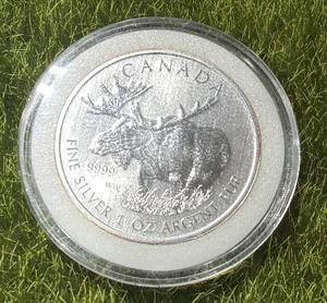 1oz .999 Silver Canadian Wildlife Round
