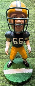 RAY NITSCHKE GREEN BAY PACKERS BOBBLEHEAD BOBBLE DOBBLES  LIMITED EDITION 3000