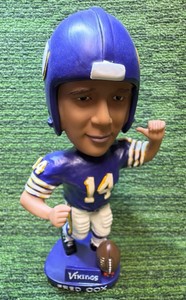 Fred Cox Minnesota Vikings NFL BobbleheadNodder Ltd. Ed.#14