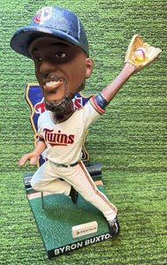 2018 Minnesota Twins Buxton Nothing Falls But Raindrop Bobblehead - COOL PIECE