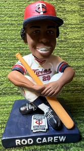 Rod Carew Minnesota Twins Summer of 77 Tribute Bobblehead MLB Baseball