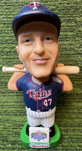 MINNESOTA TWINS COREY KOSKIE RED BASE 03 CENTRAL DIVISION BOBBLEHEAD