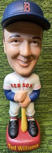 Ted Williams 1994 SAMS Cooperstown Collection Bobblehead Doll, Boston Red Sox NICE