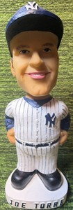 2002 Joe Torre New York Yankees Bobblehead Figure Alexander Global Promotions Legendary Manager, Executive