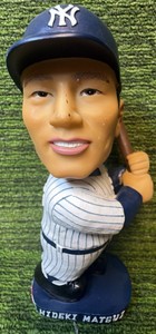 NY YANKEES STADIUM HIDEKI MATSUI BOBBLEHEAD SGA 2003 JAPAN HORMEL LAND O LAKES