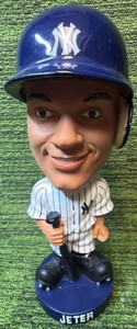 Derek Jeter New York Yankees MLB Baseball Bobblehead Knuckle Heads Collectible