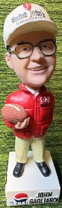 RARE Coach John Gagliardi St. Johns University Football Bobblehead, VERY NICE