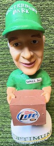 Famous Wally The Beerman Canterbury Park Horse Racing Track Bobbleheads SGA#2500