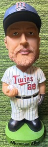Bert Blyleven Bobblehead Minnesota Twins Baseball SGA Green Base Mountain Dew