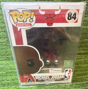 Michael Jordan Funko Pop #84 Warm Up Suit Chicago Bulls Fanatics Exclusive