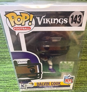 Funko Pop Football NFL Minnesota Vikings Dalvin Cook Vinyl Figure #143