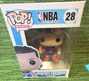 Funko Pop NBA Kristaps Porzingis #28 New York Knicks Vinyl Figure