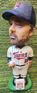 Bert Blyleven Minnesota Twins P #28 Bobble Head Green Base