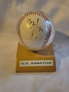 New York Yankees C.C. Sabathia Signed Baseball