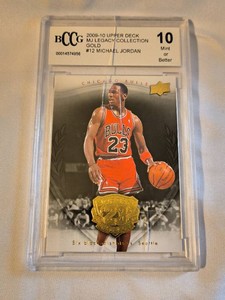 Michael Jordan Upper Deck Card Graded 10