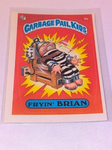 1985 FRYIN BRIAN Garbage Pail Kids Series 1 Card