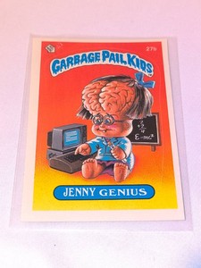 Garbage Pail Kids JENNY Genius Card