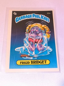 Garbage Pail Kids -Frigid BRIDGET Card