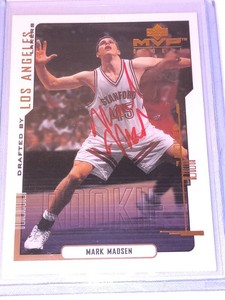 Mark Madsen Signed Card