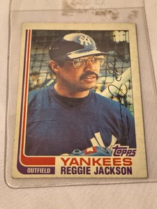 Reggie Jackson - TOPPS Card
