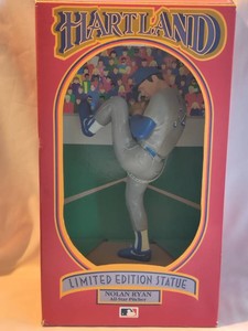 NEW IN BOX Nolan Ryan Statue with COA